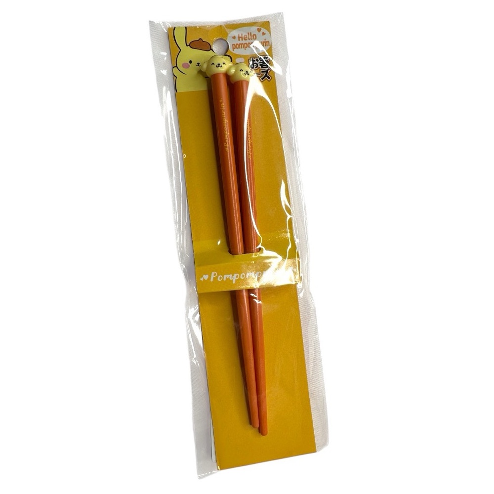 Sanrio Pompompurin Themed Chopsticks Set - Picture 1 of 5